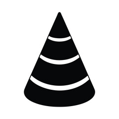 Fototapeta premium traffic cone isolated on white