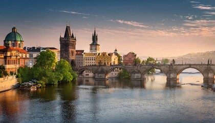 Fototapeta premium bridges in prague