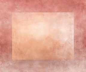 Naklejka premium This artwork features a gentle gradient background blending warm tones of peach and pink. The soft texture creates a calming atmosphere suitable for various creative applications