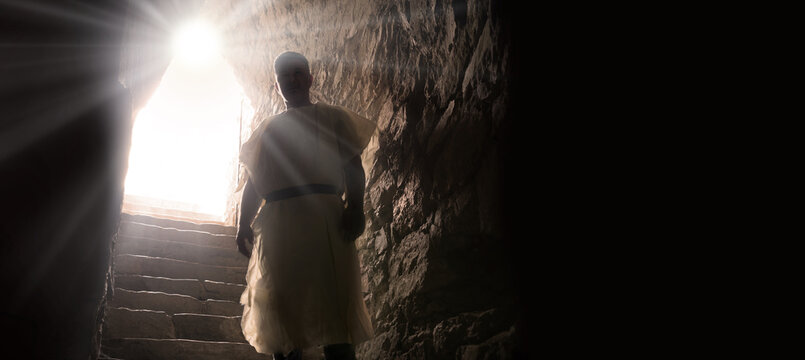 Ancient guard at the entrance to the dungeon