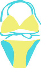 水着のイラスト