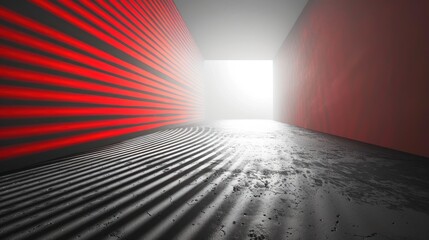 Black and White Interior Wall with Wainscoting, Baseboard, and Dark Floor