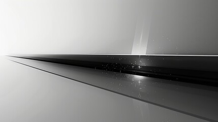 Black and White Interior Wall with Wainscoting, Baseboard, and Dark Floor