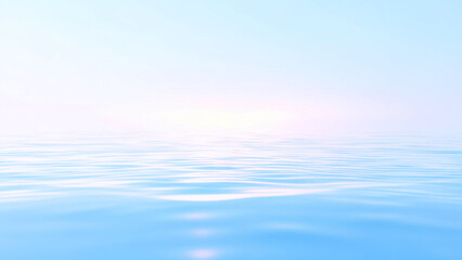 Serene Calm Ocean Sunrise