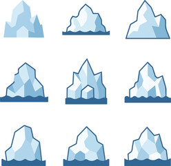 Arctic and Antarctic Nature Elements.

