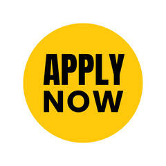 Apply Now Yellow Circle Icon