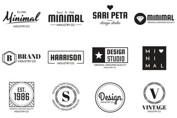 Studio Logos bundle, vector Logo, Filming Logos bundle, Photo studio Logos