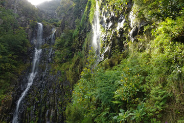 Trek à Madère 2025 - Jour 10 (randonnée dans les Levadas et sur le site de Rabaçal, cascade de Risco, lacs do Vento et de Dona Beija)
