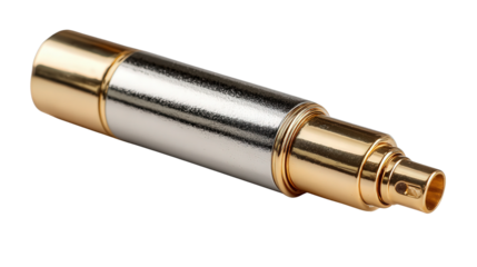 Refillable perfume atomizer background isolated on a Transparent background, PNG file.