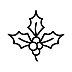 Christmas star decoration vector illustration with autumn leaf design