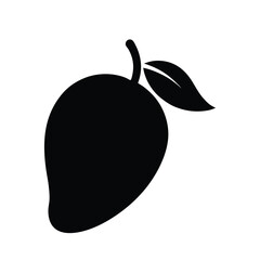 Mango Vector Icon, minimalist, clean