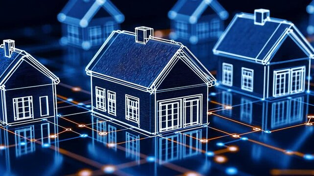 Smart Homes:  Networked Digital Houses, Future of Real Estate