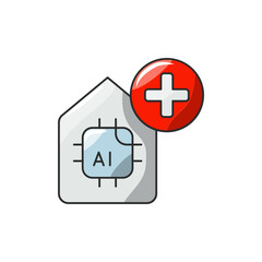 Readmission Risk Icon, Hospital Return Probability.