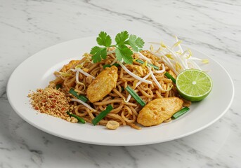 Delicious Pad Thai with Chicken - Authentic Thai Recipe
