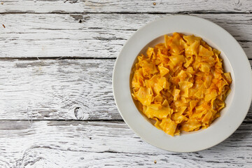Pasta with potato