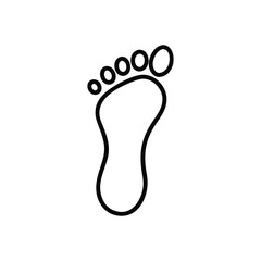 Human Footprint Icon