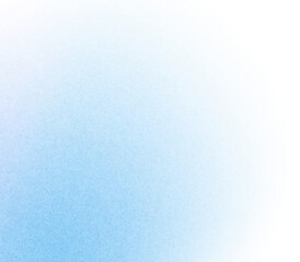 Gradient background, color gradation circle with grain noise texture, vector abstract watercolor holographic blu