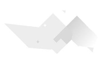 Abstract geometric shapes with subtle gradient and star accents on black background