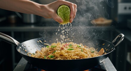 Lime-infused Noodles A Culinary Delight