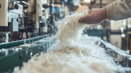 Processing Recycled Polyester Fibers in a Textile Manufacturing Facility