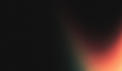 Curve hazy with pink, light green and beige on a dark speckled canvas