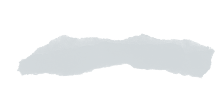 A pixelated light gray brush stroke isolated against a solid black background in a simple composition