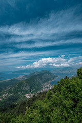 Obraz premium Bucht von Kotor - Montenegro