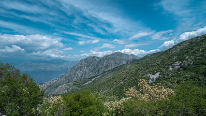 Fototapeta premium Bucht von Kotor - Montenegro