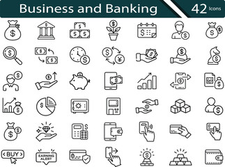 Ultimate Finance and Investment Icon Pack for Business and Banking Projects