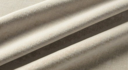 Light beige fabric with a textured surface.