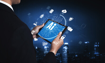AI assistant with LLM, big data, machine learning, and generative AI powers prompt engineering and...