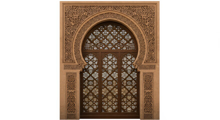 Ornate moroccan archway design