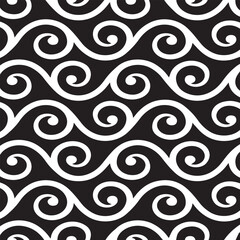 Wave line pattern vector design for wallpaper, textile, background	