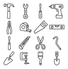 Obraz premium Collaborative leadership icon collection. teamwork, communication, strategy linear vector icons.