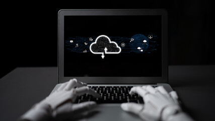 AI artificial intelligence optimizes cloud infrastructure with virtual assistants and intelligent...