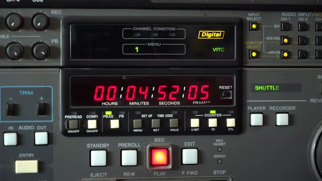 Digital Betacam cassette transfer machine 4K