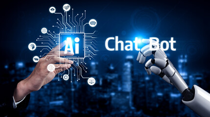 AI Virtual Assistant Artificial Intelligence Chatbot Controlled by Prompt Engineering for...