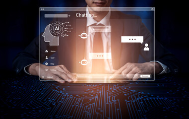 AI image generator interface enables image, AI, and generator process by converting user prompt...