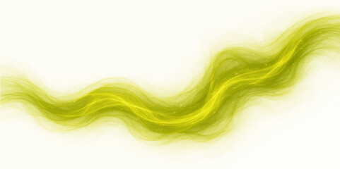 Abstract colorful smoke waves design with a smooth, swirling rainbow pattern illustration