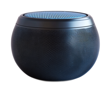 Bluetooth Speaker for Wireless Sound and Music - Isolated on White Background