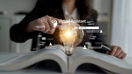 AI assistant with LLM, big data, machine learning, and generative AI powers prompt engineering and...