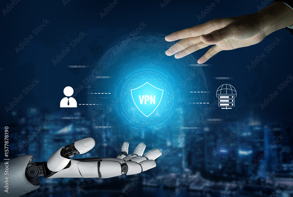 Poster ai improves vpn by monitoring traffic, detecting risks, encrypting sessions, and optimizing routing 