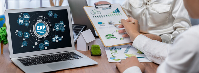 ERP enterprise resource planning software for brisk business to plan the marketing strategy