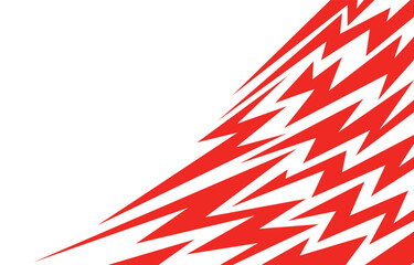 Obraz premium Minimalist Abstract Background with Sharp zigzag Gradient Lines and Copy Space area