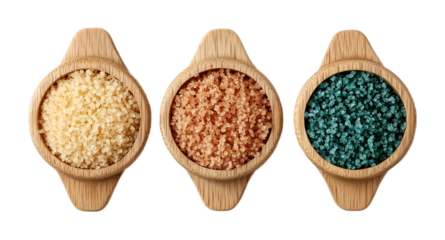 Body Scrub Brush for Skin Exfoliation and Care - Isolated on White Background