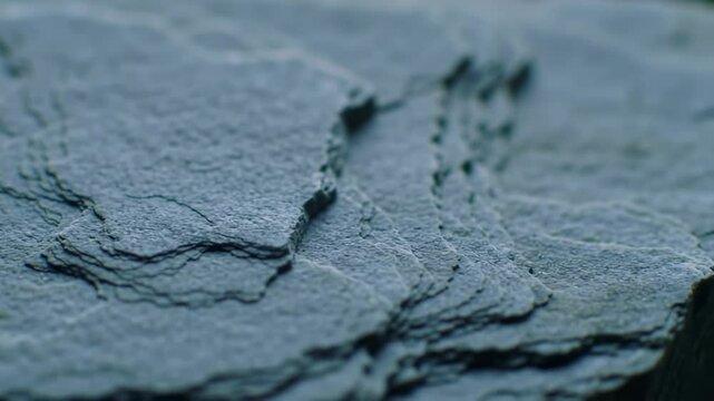 Close-up layered rock texture