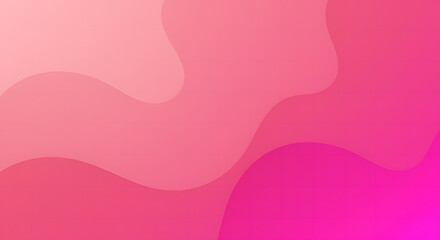 Abstract pink gradient background with smooth flowing shapes, modern design, vibrant and soft, ideal for digital art, technology, and creative projects