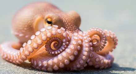 Charming Little Octopus