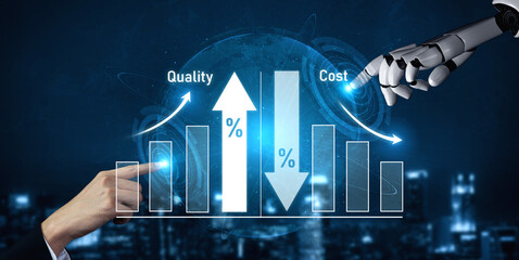 AI supports reducing cost while improving quality for enhanced performance and strategic efficiency...