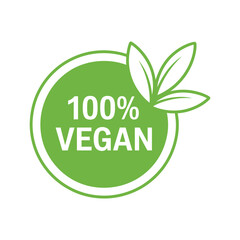 Vegan and Vegetarian Icons – Eco-Friendly Labels, Organic Badges, Plant-Based Seals and Fresh Food Symbols vector